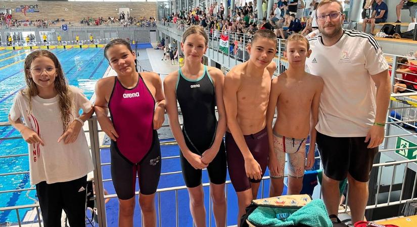 Döntőben a Nyíregyházi Sportcentrum úszója a győri OB-n