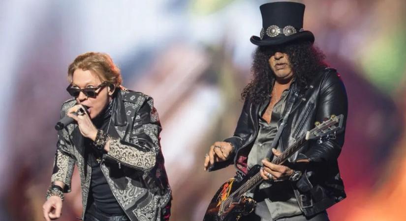 Ekkor nézz az égre, ha látni szeretnéd elszállni Axl Rose-t és Slash-t!
