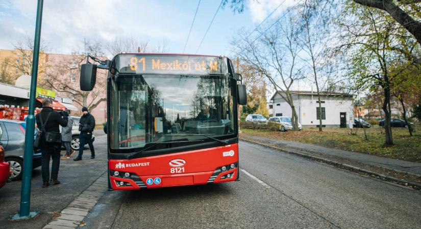 Trolibusz karambolozott Zuglóban