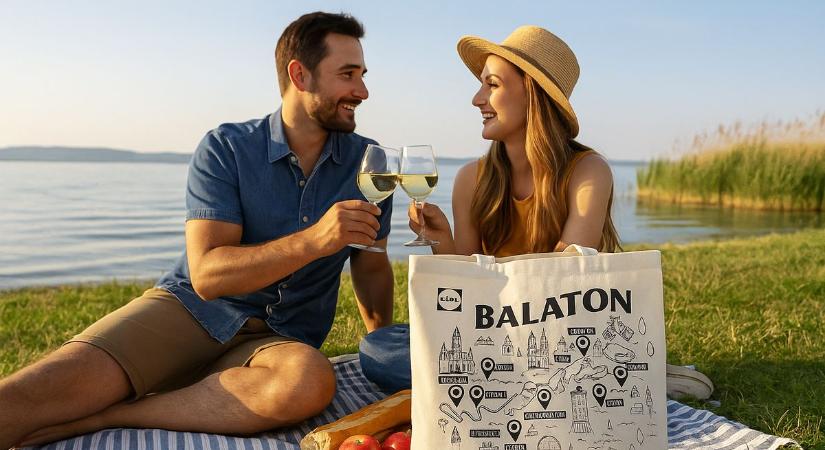 A Balaton-felvidéki borok mellett stílusos nyári meglepetés érkezett a Lidl polcaira