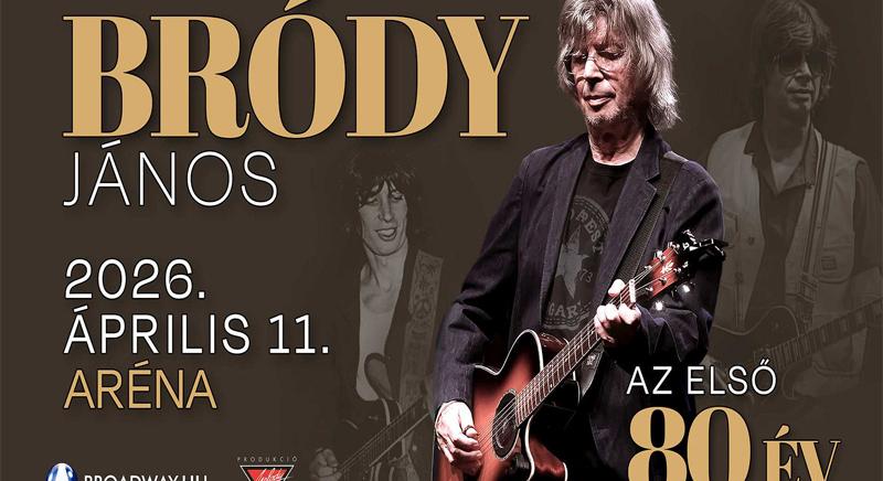 Bródy János 80 – Jövőre a Papp László Budapest Sportarénában!
