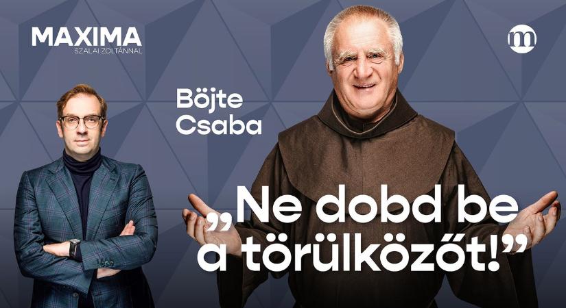 „Jézus Krisztus meghalt Putyinért és Zelenszkijért is”  MAXIMA Böjte Csabával