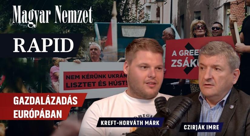 Rapid délutáni friss - Brüsszel megszorításokra készül, a gazdák isszák meg a levét  videó