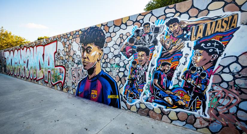„Rocafondából a világ tetejére” – Yamal a Barca új 10-ese