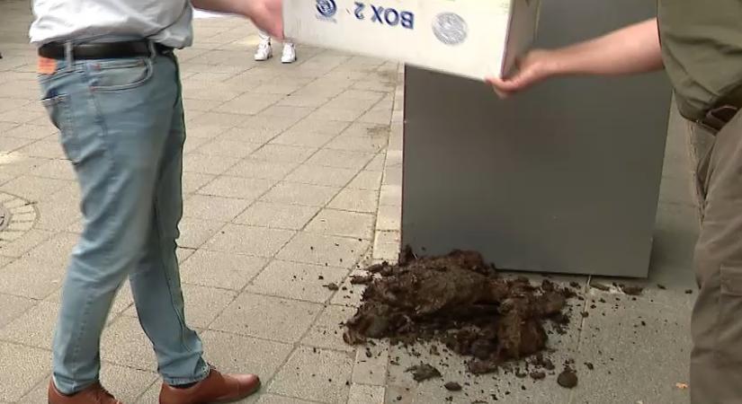 Brüsszel új agrárpolitikai terve ellen tüntettek a magyar gazdák  videó