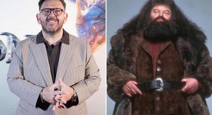 Nick Frost beköszönt az első forgatási napján, így fest majd a Harry Potter-sorozat új Hagridja