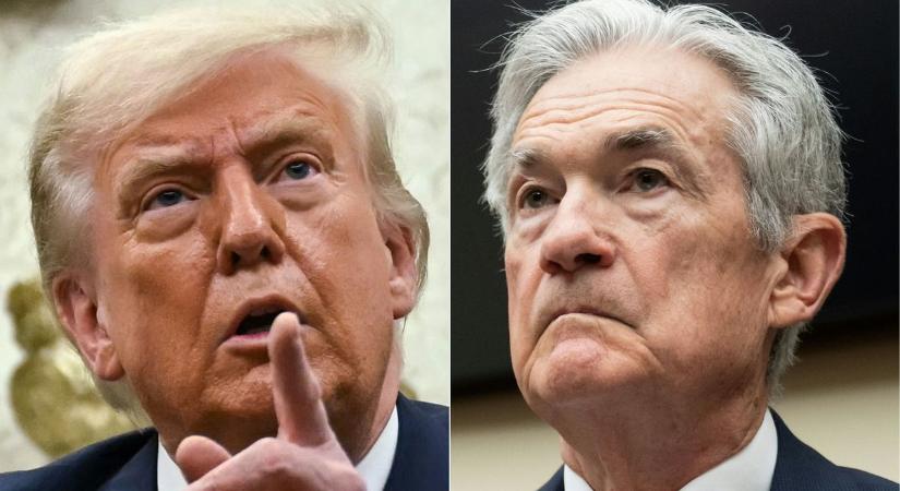 Trump újra Powell kirúgásáról beszél: „Pocsék munkát végez” – a Fed-elnök sorsa újra kérdéses