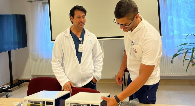 Ez az eszköz drasztikusan csökkenti a vérzést, megérkezett az egri kórházba is