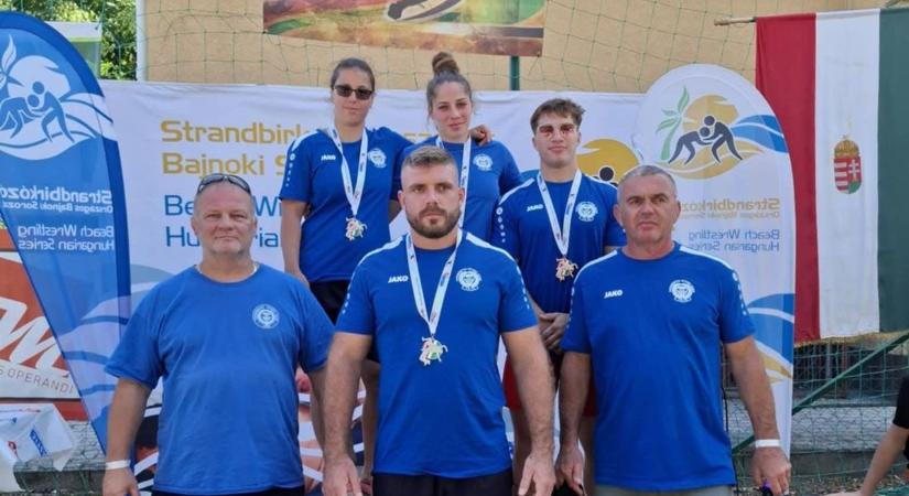 A TSC mind a négy birkózója érmet nyert Kiskőrösön