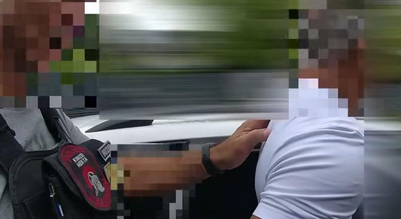 Nyugdíjaskorú körözött férfit fogtak a veszprémi rendőrök ( videó)