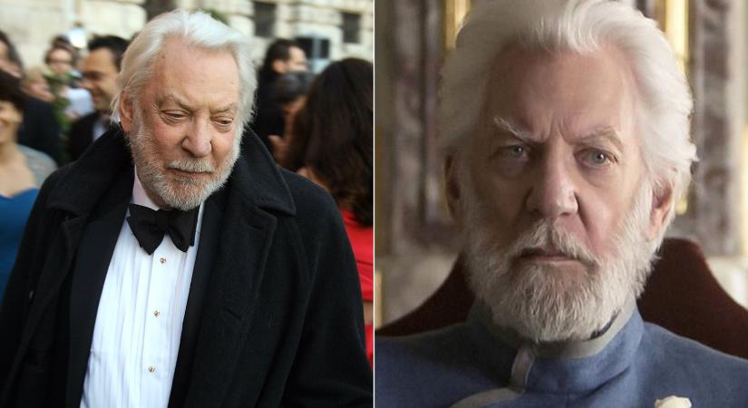 90 éves lenne Donald Sutherland legendás színész