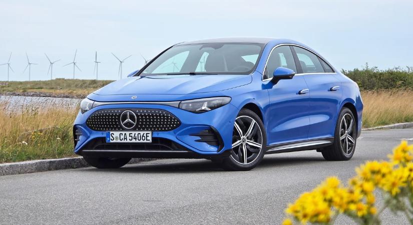 Tényleg közel 800 kilométert tud a vadonatúj villanyos Mercedes CLA? Kipróbáltuk!