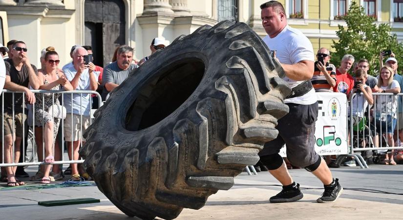 Az erős emberekre öt próbatétel vár a Dobó téren