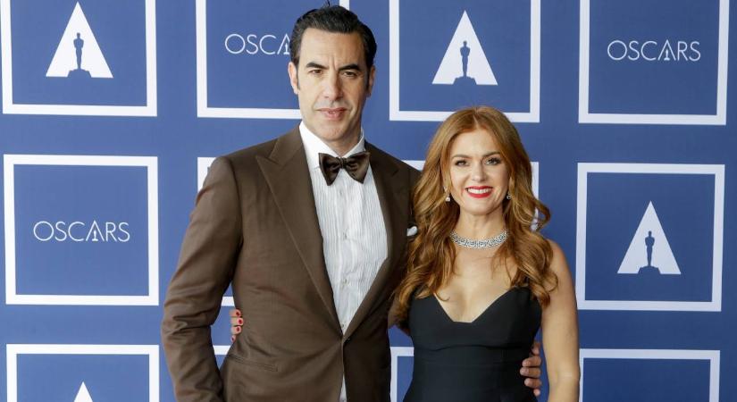Olyan beszólást kapott Sacha Baron Cohen az exfeleségétől, hogy még mi is belepirulunk