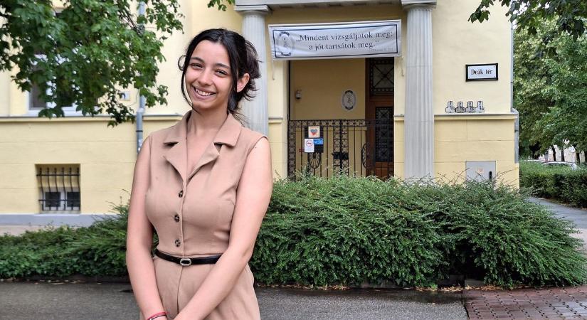 Tehetség és szorgalom - Elismerésben részesült Papp Kármen frissen végzett egészségügyi tanuló