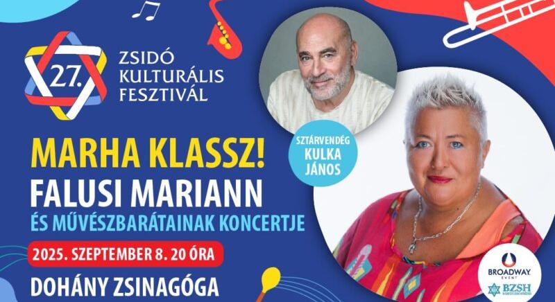 Együtt lép fel Falusi Mariann és Kulka János