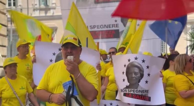 Demonstrációkat tartottak az olasz agráriumban dolgozók a brüsszeli költségvetési tervezet miatt  videó