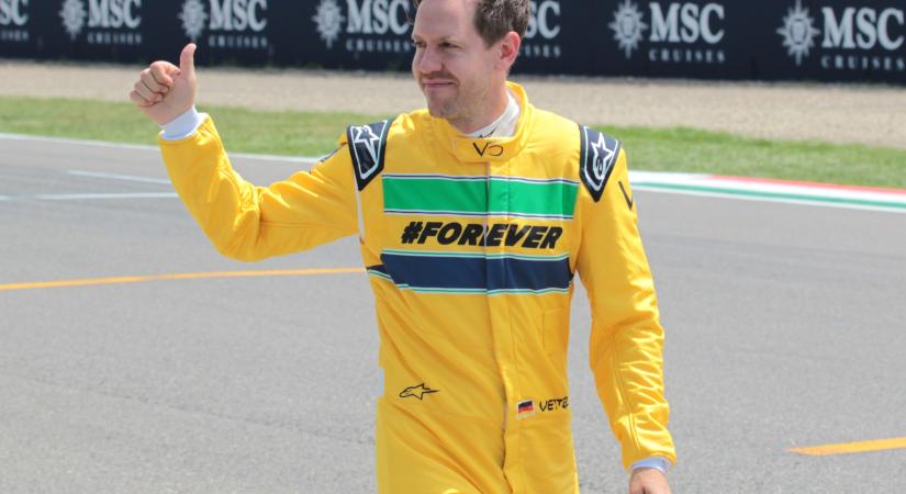Vettel kimondta az utolsó szót az F1-ről