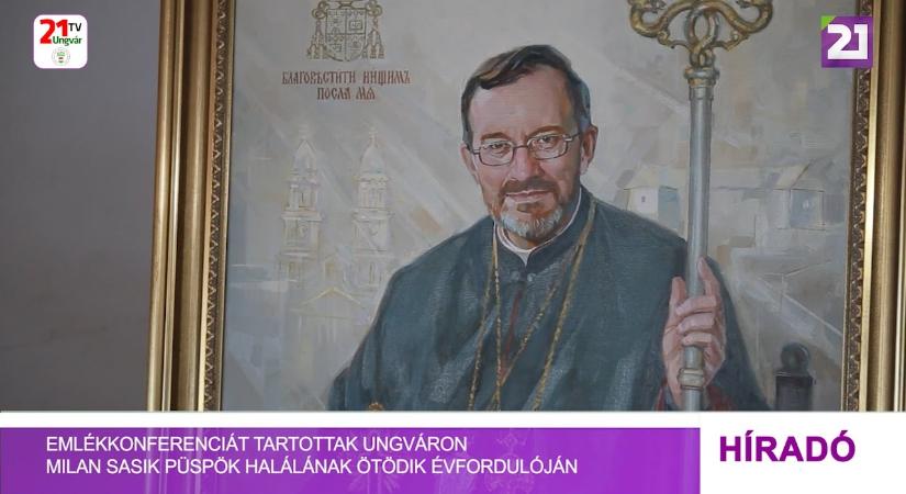 Emlékkonferenciát tartottak Ungváron Milan Sasik püspök halálának ötödik évfordulóján (videó)