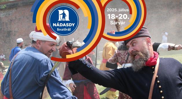 Holnaptól lőporos lesz a levegő Sárváron, a 16. Nádasday Fesztiválon (júl. 18-20.)