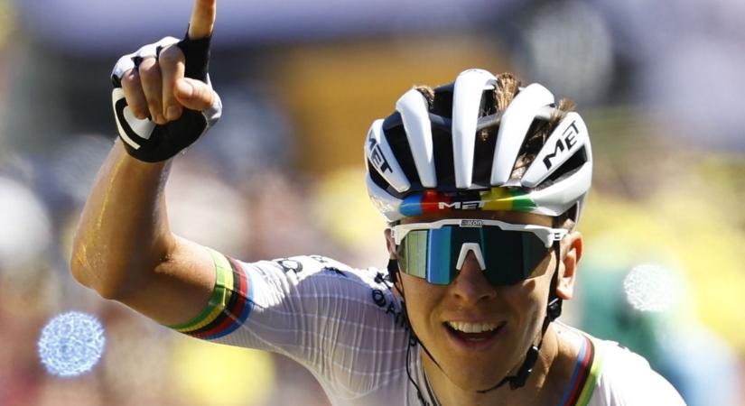 Tour de France 2025 - Pogacar „mászta meg” a leggyorsabban a mítikus emelkedőt