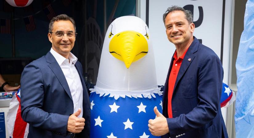Az Egyesült Államok ügyvivője is ellátogatott a Campus Fesztiválra