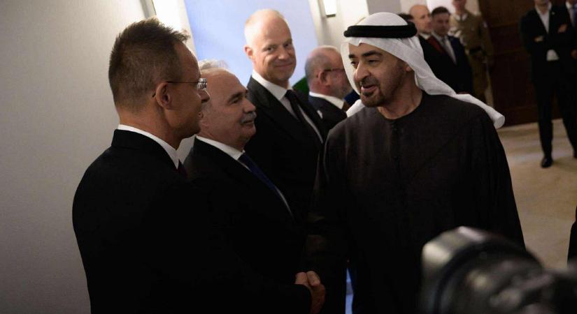 Először járt Magyarországon az Egyesült Arab Emírségek államfője