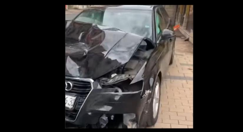 Kilenc sérült a frontális ütközés következtében, köztük egy hároméves gyerek