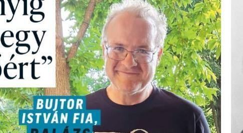 Bujtor István fia beteg lett, 42 kilót fogyott