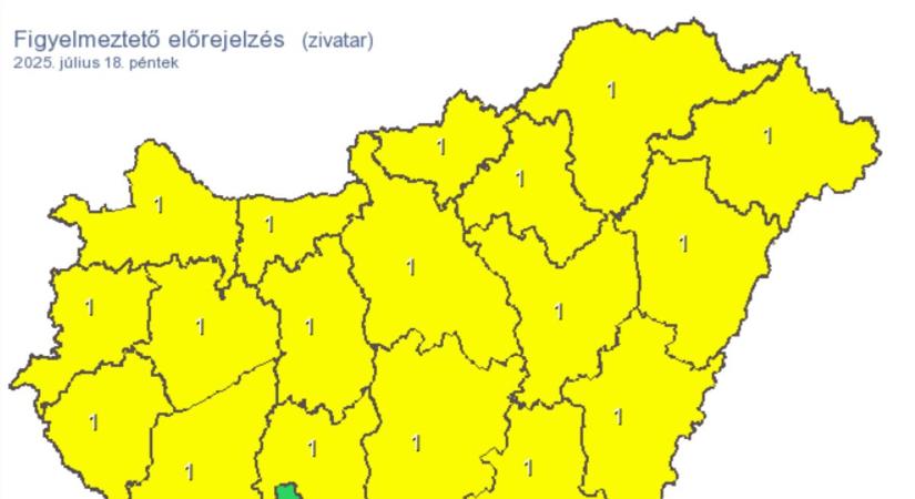 Ma sem ússzuk meg, kapjuk az égi áldást Szabolcsban! - Ekkor térhet vissza a kánikula