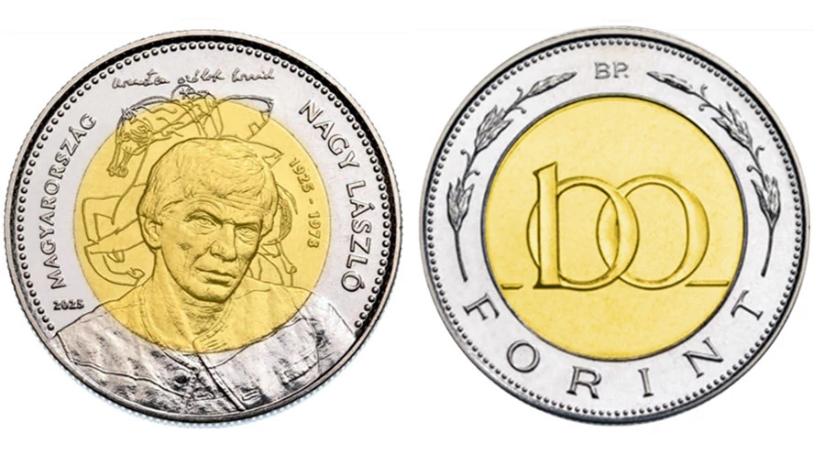 Jön az új 100 forintos érme, itt az első fotó