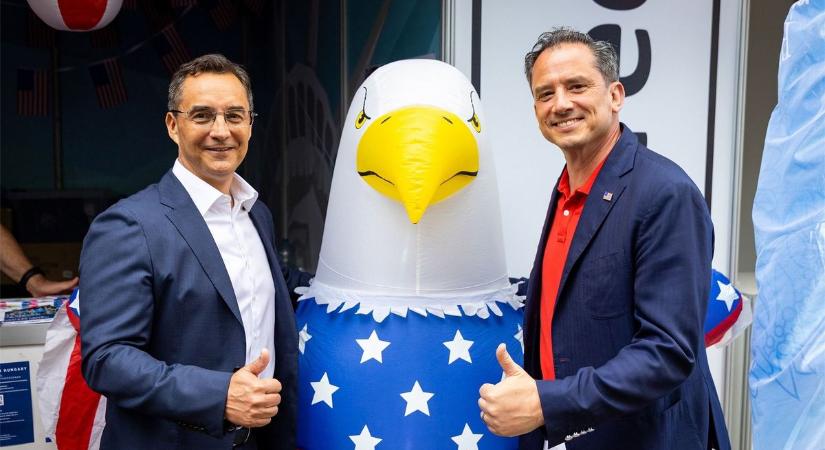 Még az amerikai nagykövetségről is érkeztek a Campus Fesztiválra!