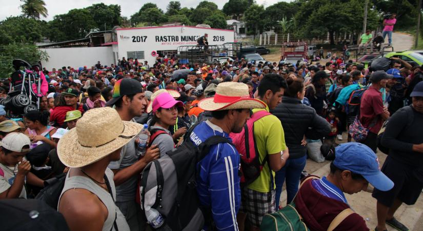 Több ezer fős migránskaraván indult az Egyesült Államok felé