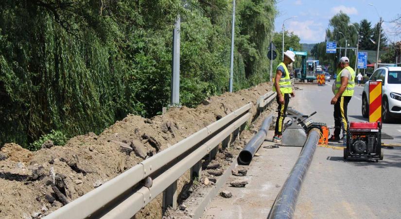 Új ivóvízhálózatot építenek ki Csíkszereda szécsenyi és csibai városrészében