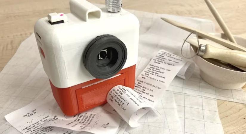Fényképek helyett verset készít ez a kamera – videó