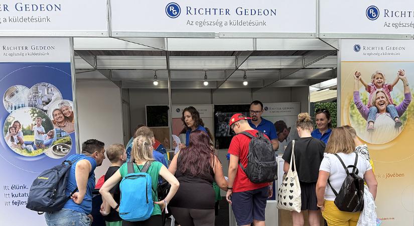 Virtuálisan bejárhatjuk a Richter Gedeon gyárát a Campus Fesztiválon