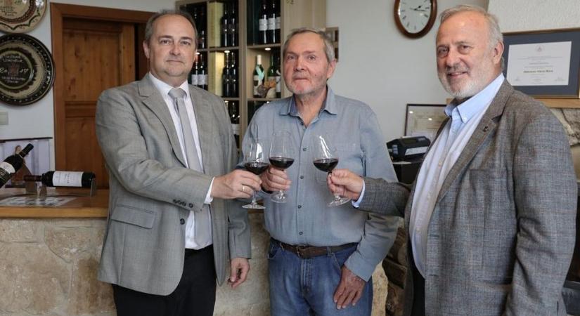Vesztergombi Ferencet köszöntötte a város vezetése (videó)