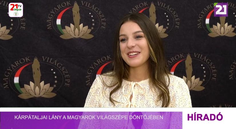 Kárpátaljai lány a Magyarok Világszépe döntőjében (videó)