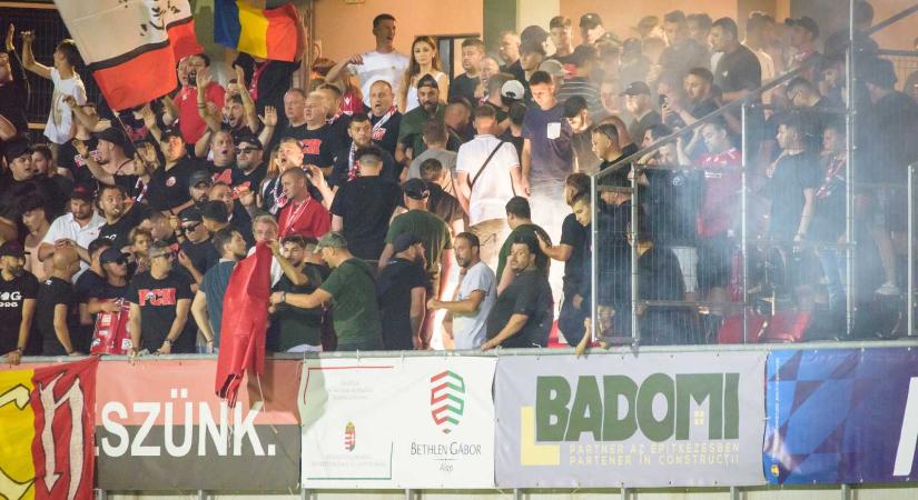 A csendőrség szerint nem volt szokatlan a Dinamo-szurkolók viselkedése Csíkszeredában