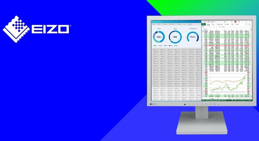 5:4 képarányú SXGA monitor jön ősszel az EIZO berkeiből