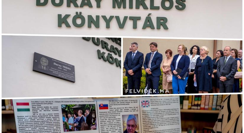 Tisztelgés Duray Miklós emléke előtt Érsekkétyen – képgaléria