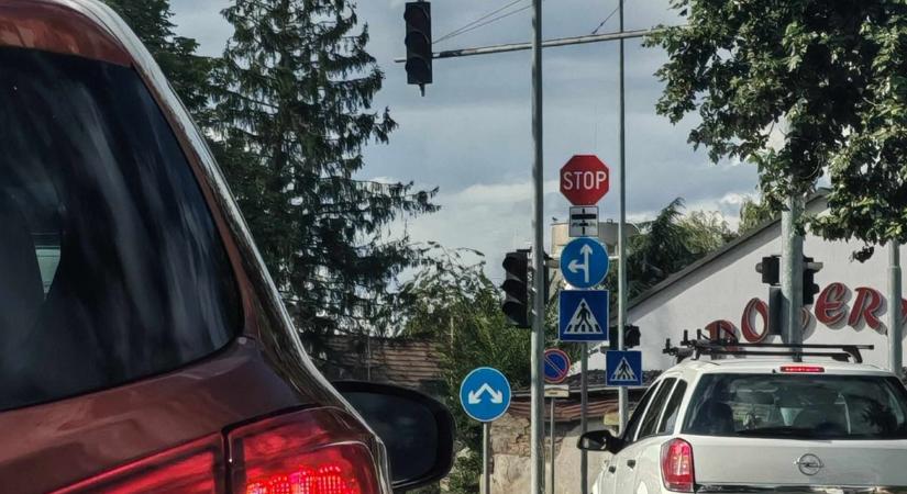 Csak óvatosan ennél a kaposvári csomópontnál