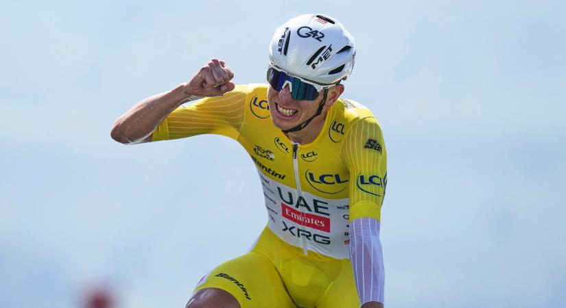 Tour de France – Pogacar a hegyi időfutamot is fölényesen nyerte