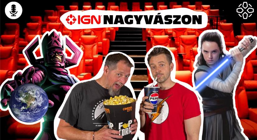 [VIDEÓ/PODCAST] Gunnt nem érdekli Ben bácsi, Goodman ledobott 90 kilót, Galactus meg csak kajás - IGN Nagyvászon #7