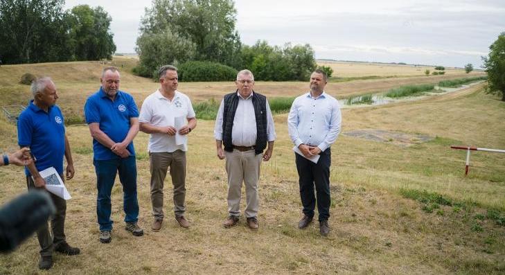 Aszályvédelmi akcióterv Pély határában 