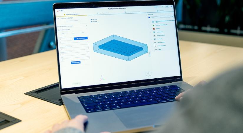 A Seco Component Guidance testreszabott szerszámozási ajánlásokat nyújt egyedi gyártási igényekre