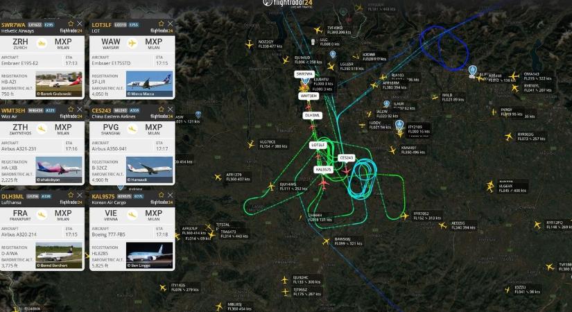Tűz miatt zárták le Milánó Malpensa repterét – újraindult a forgalom, de nem kizárt az ismételt zárás