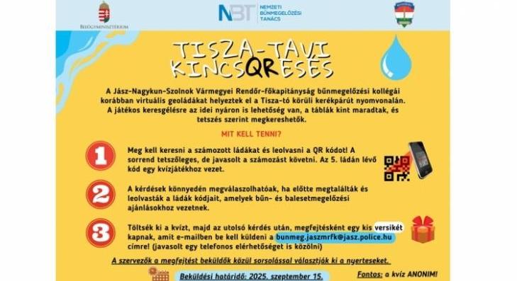 Tisza-tavi kincsQresés! 
