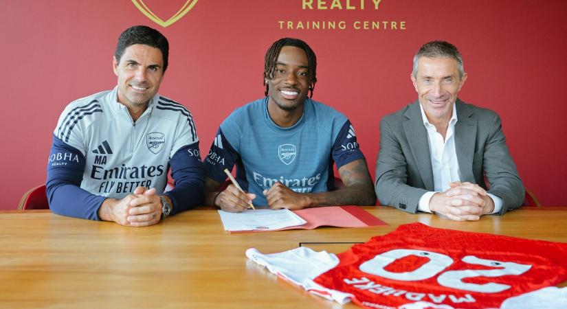Madueke után véletlenül bejelentette a legújabb sztár leigazolását is az Arsenal