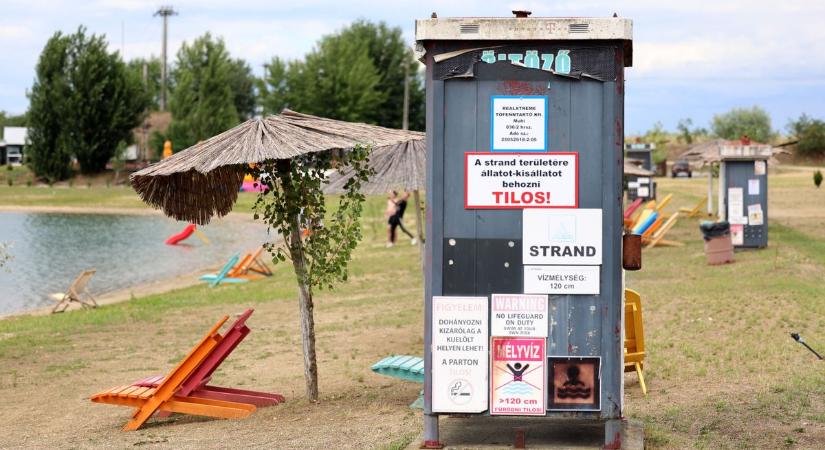 Akár a vízből is élvezhetjük az autó-motoros hétvégét a Muhi melletti strandon (fotók, videó)